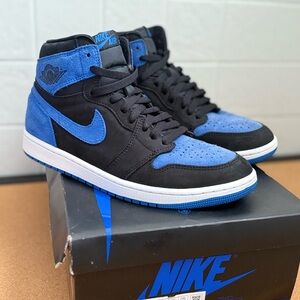 Jordan 1 Retro High OG Royal Reimagined Size 9.5 men’s
